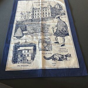 Scotland Souvenir Tea Towel NWOT